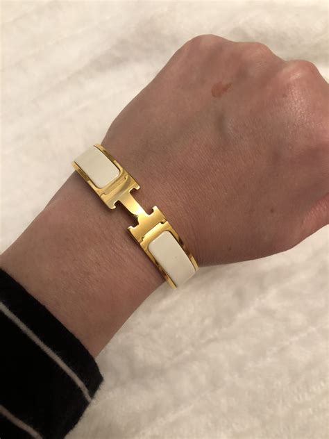 best hermes replica bracelet review|hermes clic clac loose.